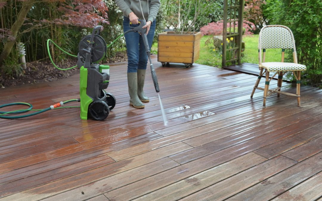 wooden deck maintenance